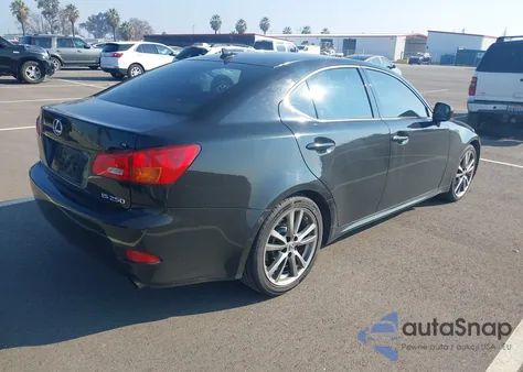 2008 Lexus Is 250 z USA, uszkodzony, nr VIN JTHBK262685080425